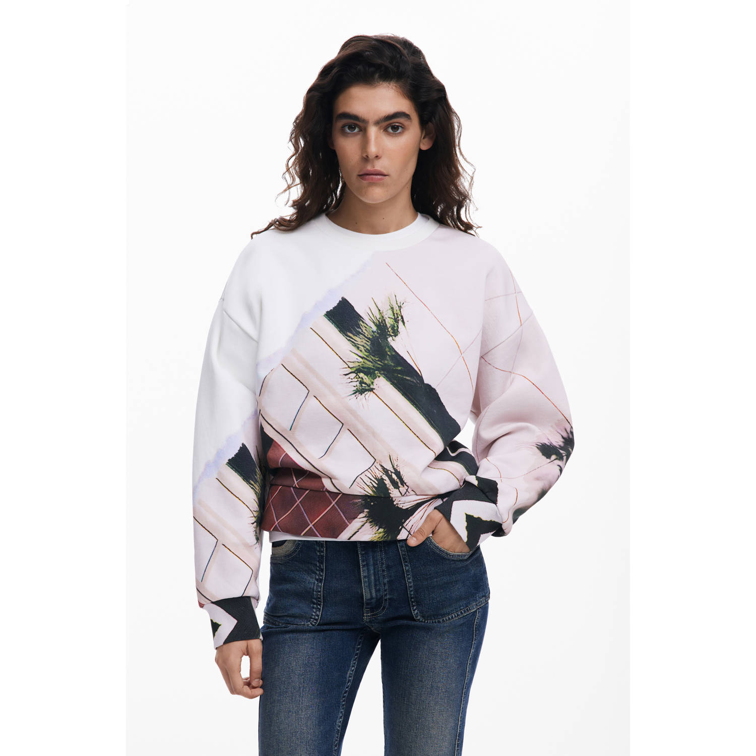 Desigual sweater ecru