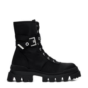   veterboots zwart