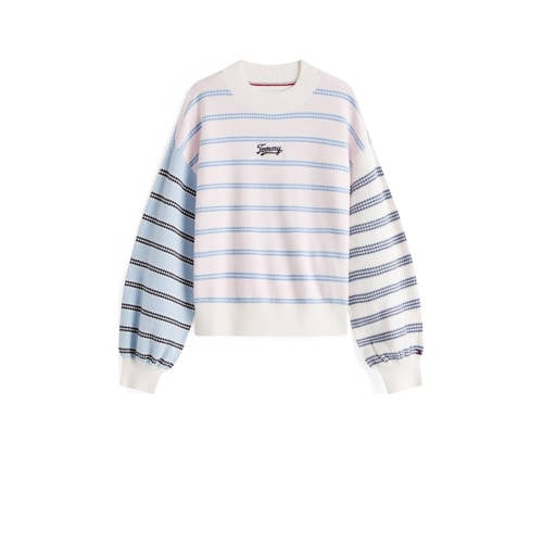 Tommy Hilfiger gebreide trui blauw afbeelding