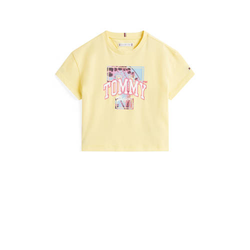 Tommy Hilfiger T-shirt geel afbeelding