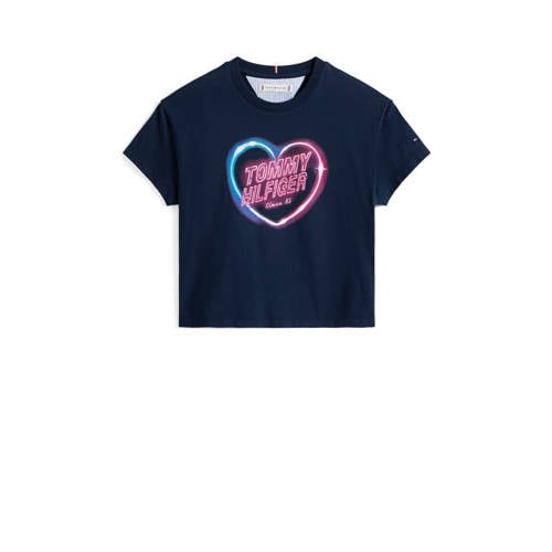 Tommy Hilfiger T-shirt donkerblauw afbeelding
