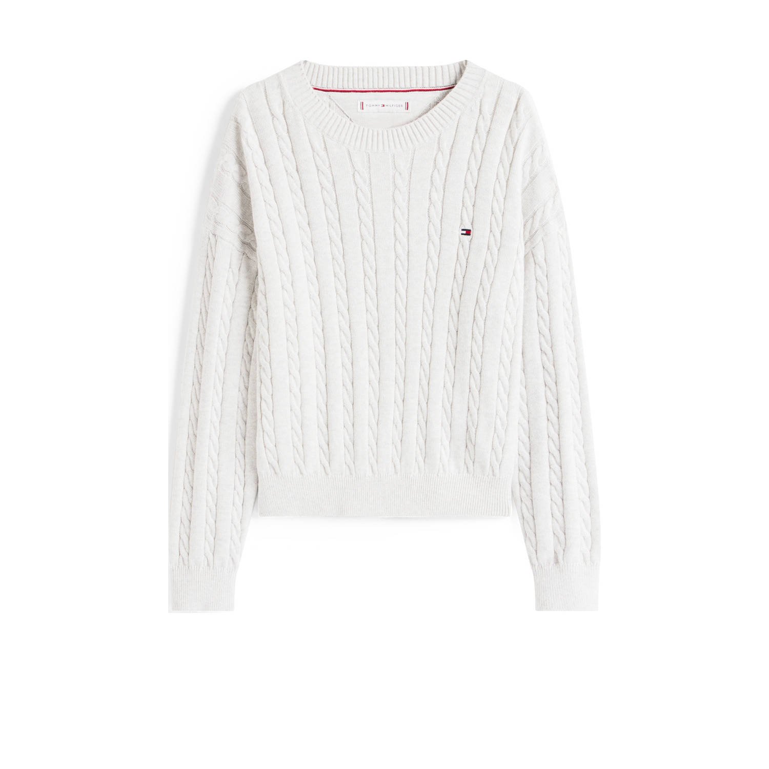 Tommy Hilfiger gebreide trui met kabels