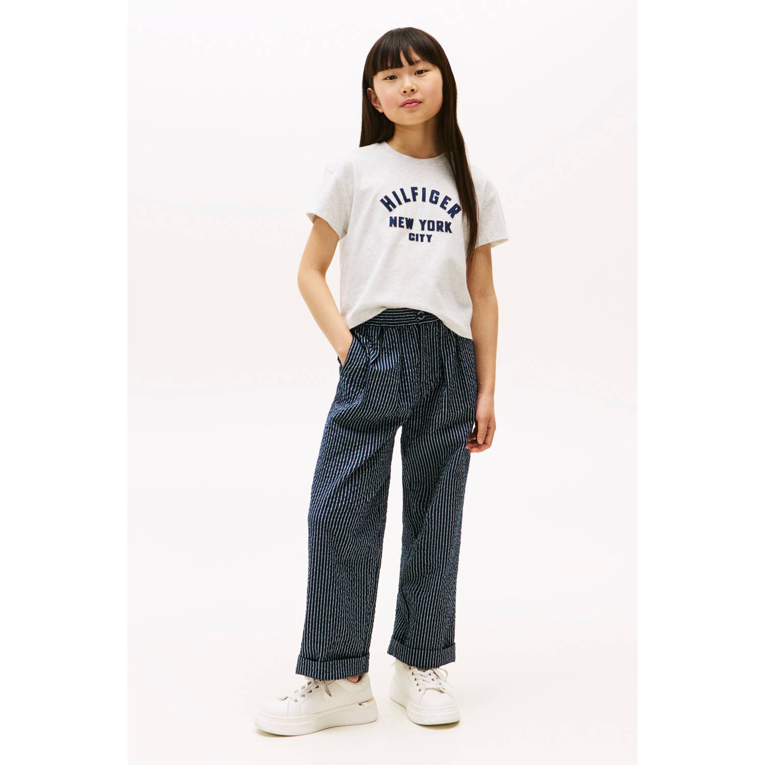 Tommy Hilfiger T-shirt grijs melange