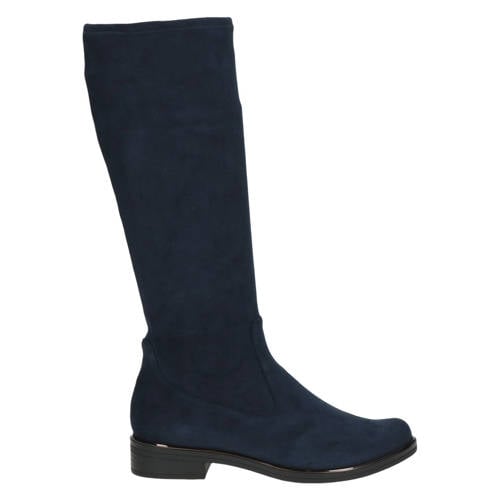 Caprice hoge laarzen donkerblauw afbeelding