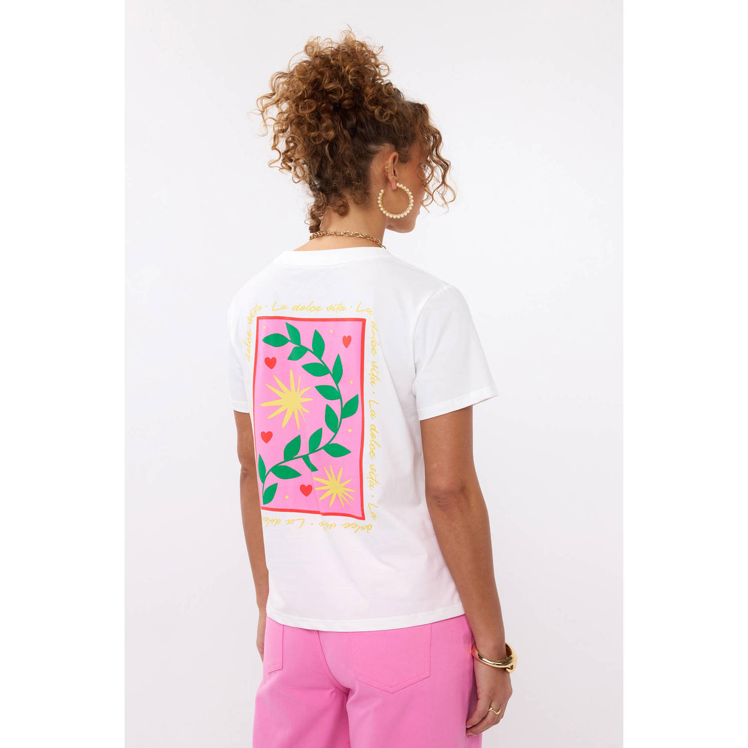 Ydence t-shirt wit