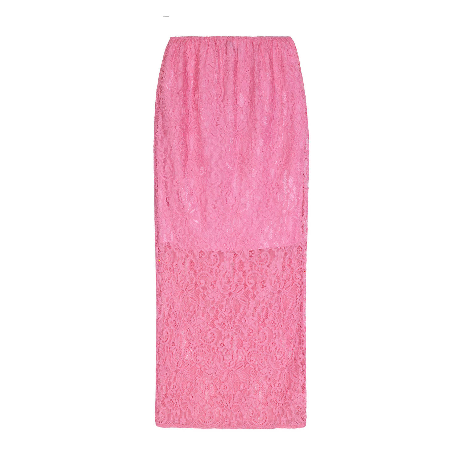 Ydence midi rok roze