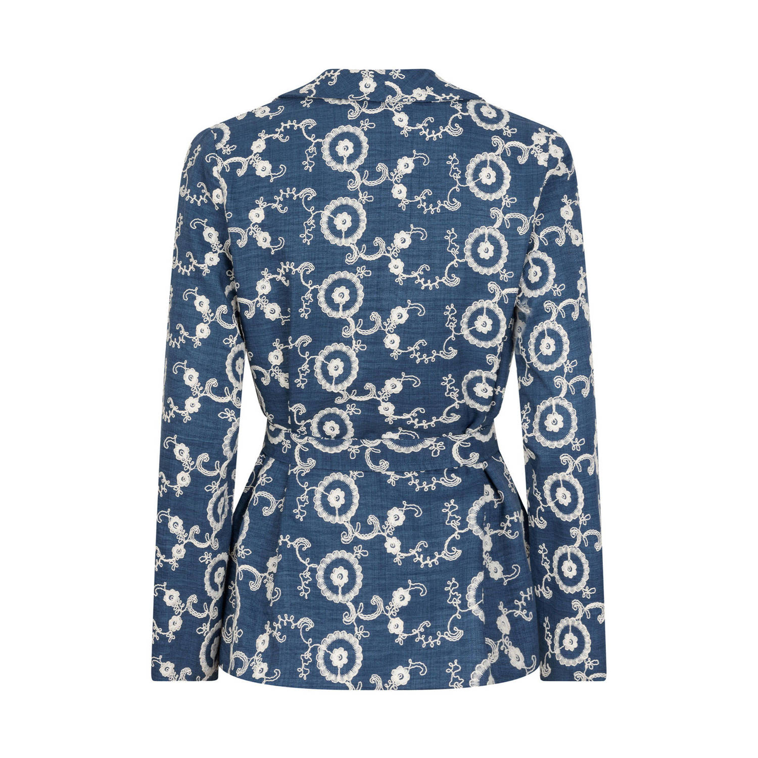 Ydence regular blazer blauw