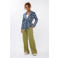 Ydence regular blazer blauw
