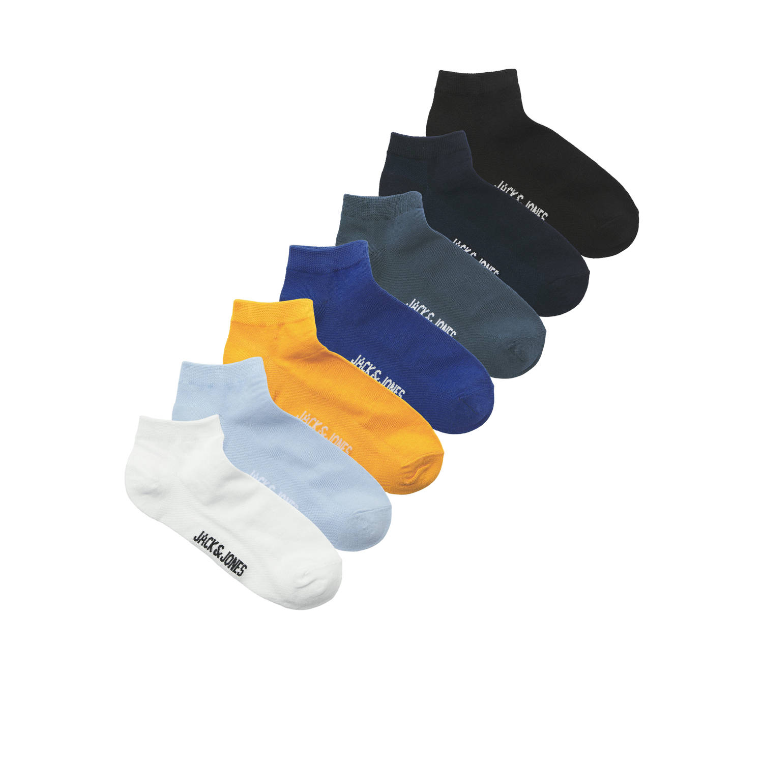 JACK & JONES sneaker sokken JACCHESTER set van 7 multi