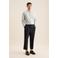 Seidensticker casual overhemd groen