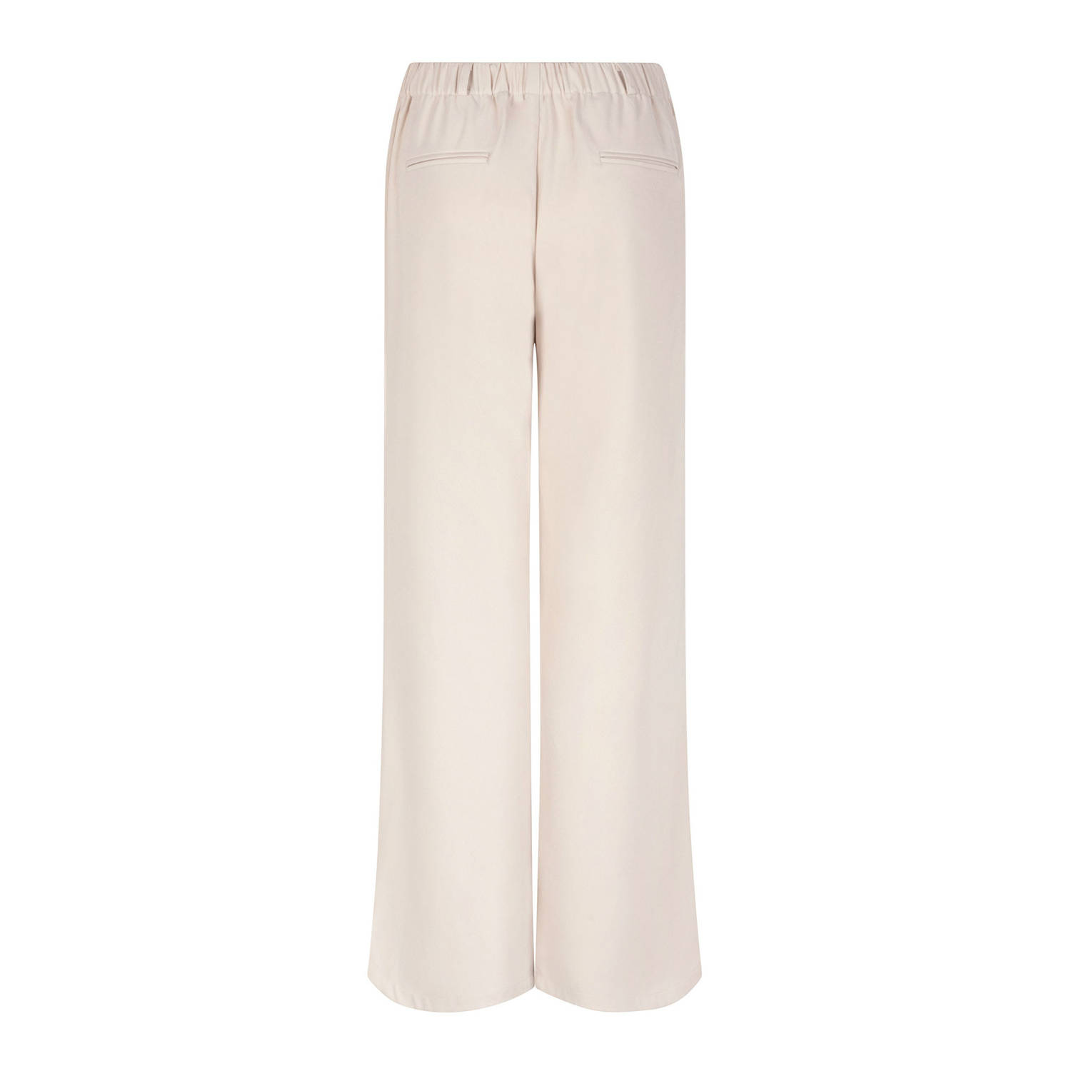 Ydence wide leg regular waist tall pantalon ecru