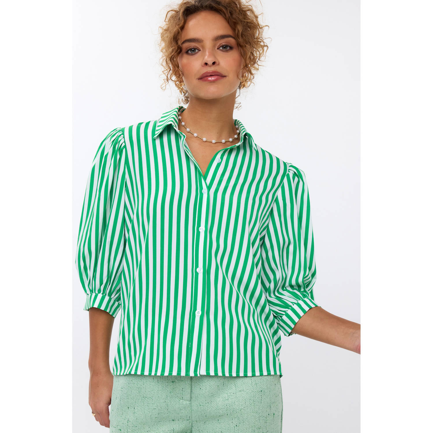 Ydence blouse groen
