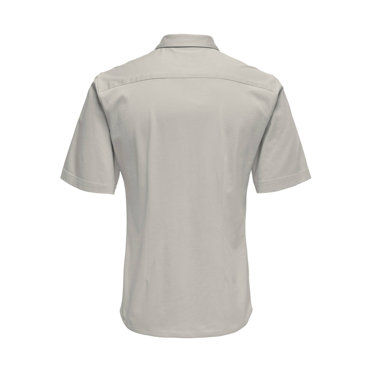 ONLY & SONS casual overhemd zand