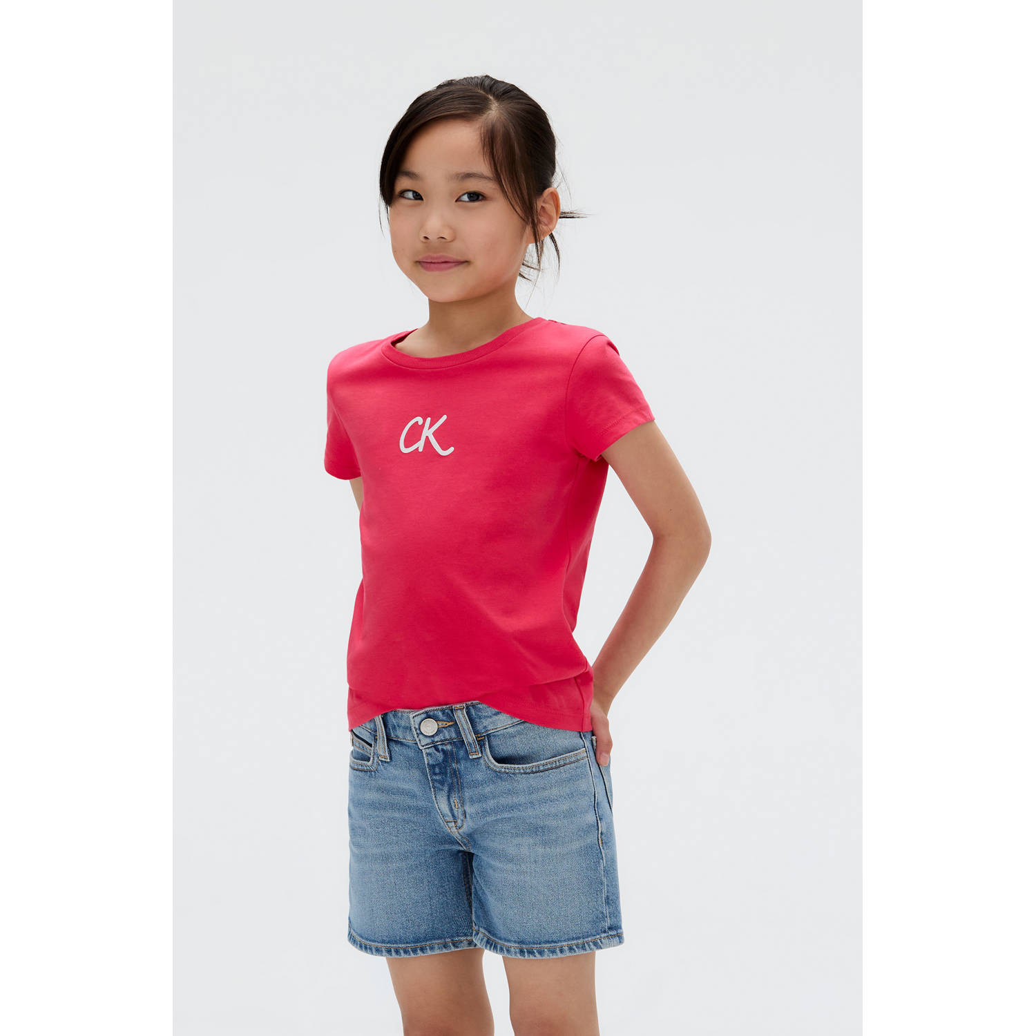 Calvin Klein T-shirt roze