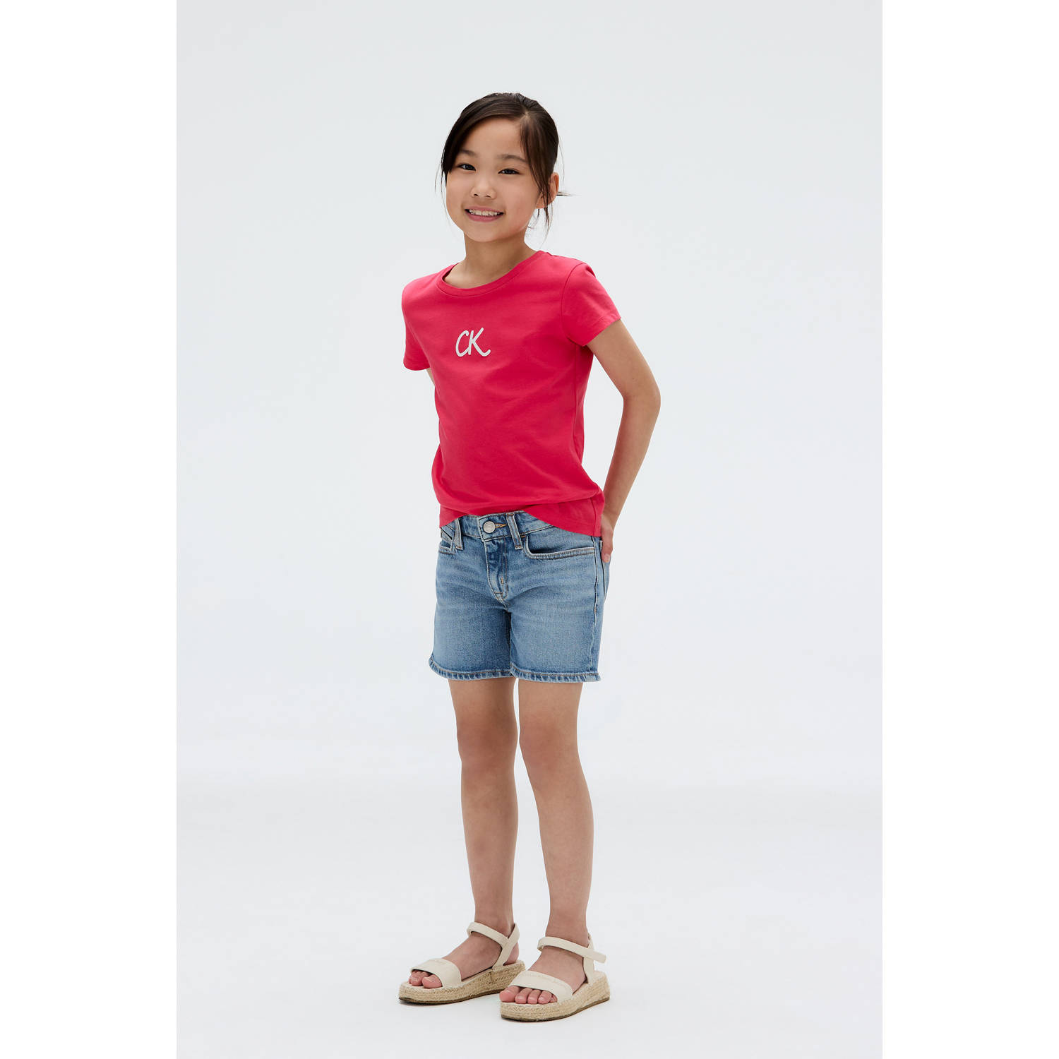 Calvin Klein T-shirt roze