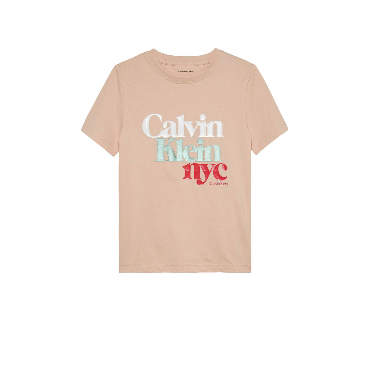 Calvin Klein T-shirt lichtroze