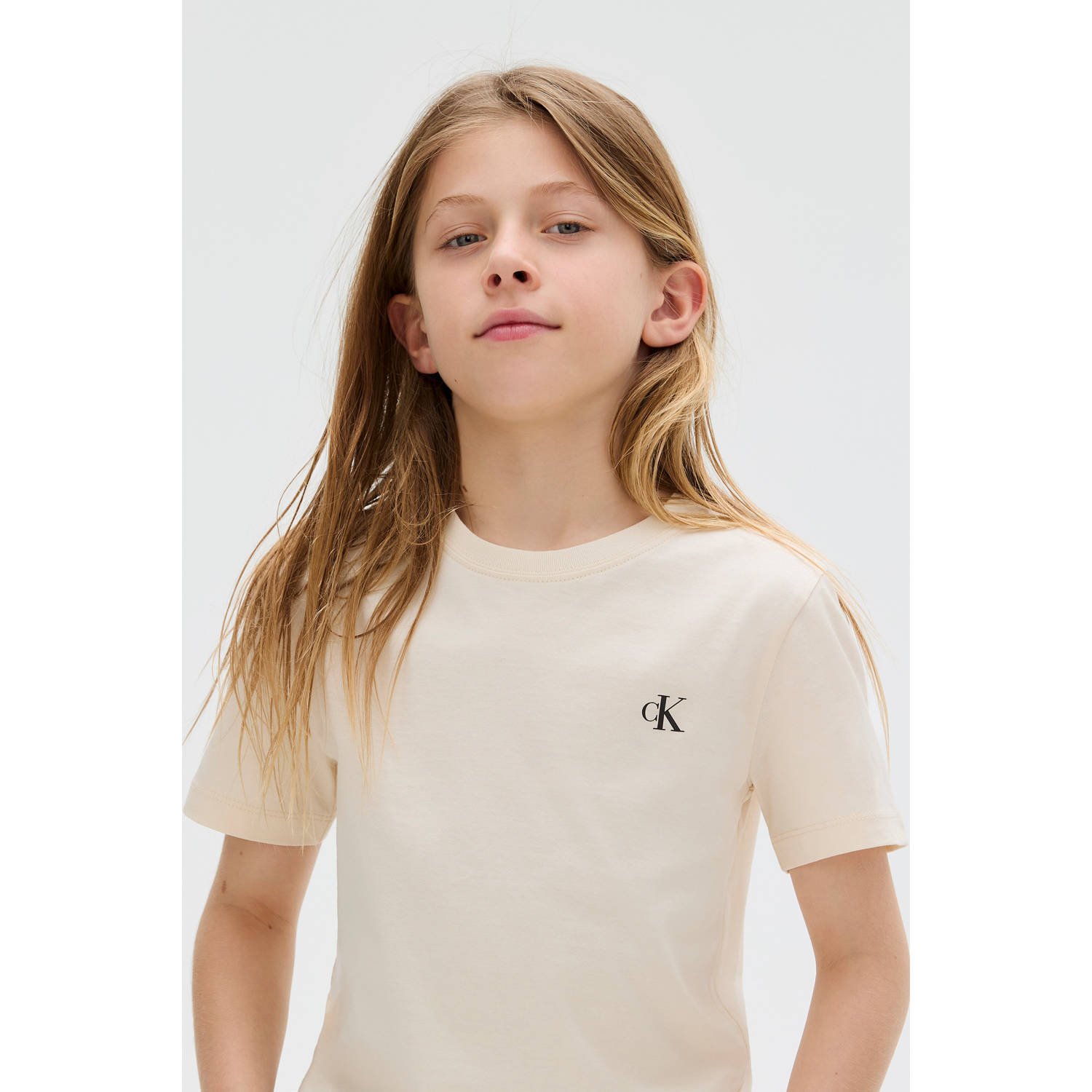 Calvin Klein T-shirt beige