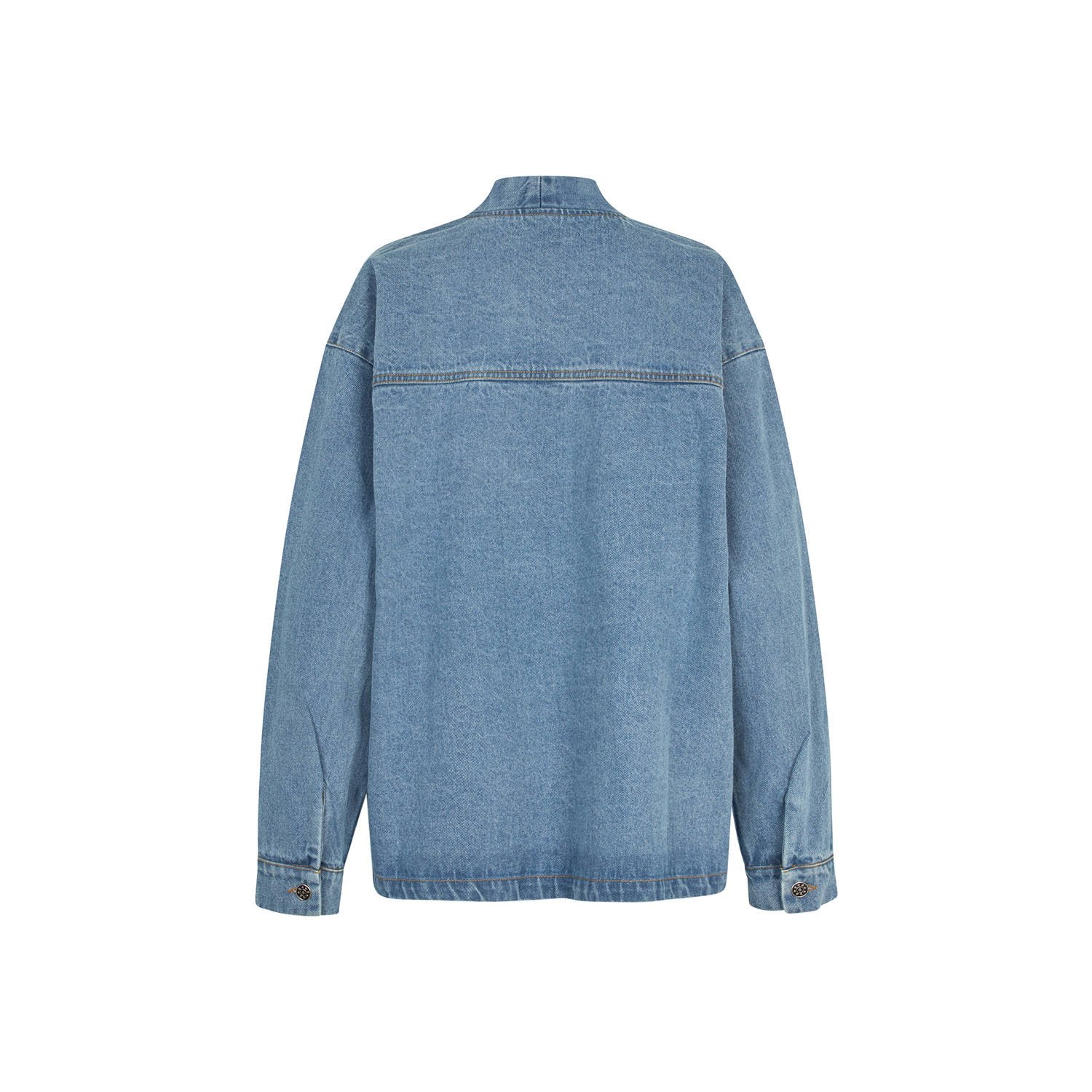 Lollys laundry denim spijkerjas light blue denim