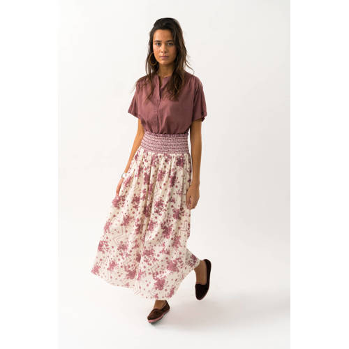 Lollys laundry maxi rok oudroze afbeelding