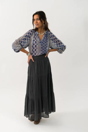 maxi rok zwart