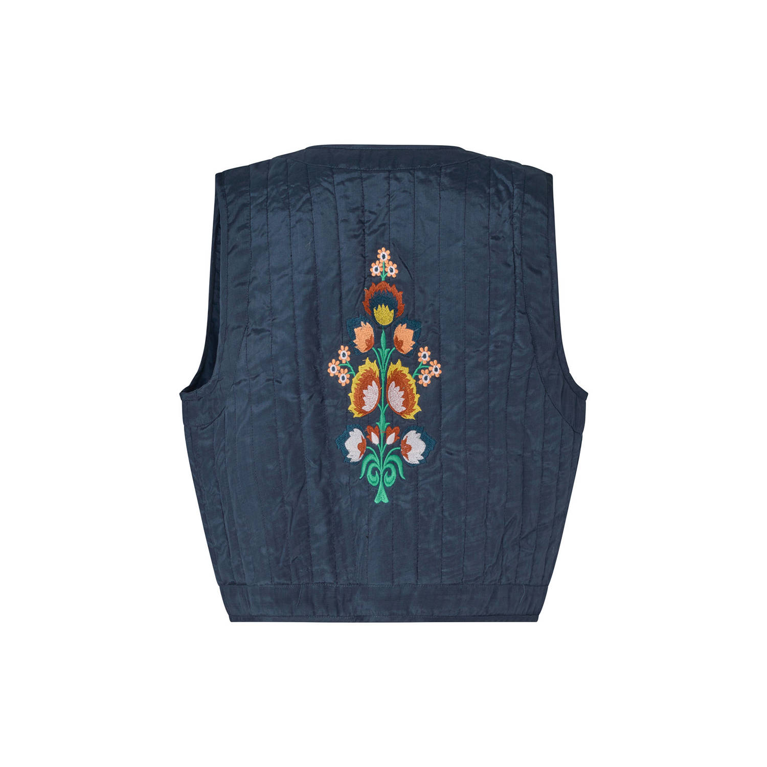 Lollys laundry gilet donkerblauw