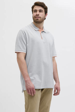 regular polo grijsgroen