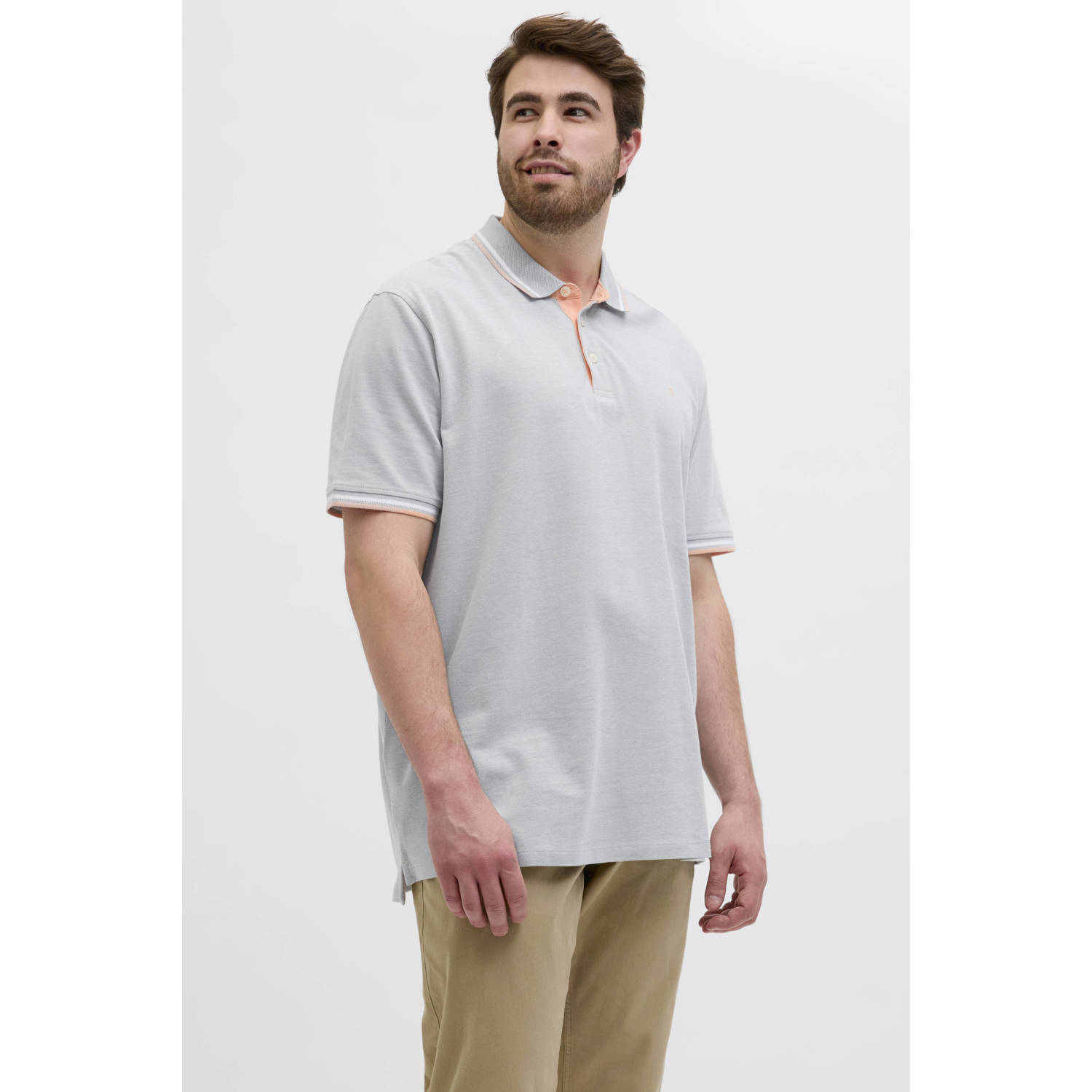 Jack & Jones PlusSize Poloshirt JJEPAULOS POLO SS NOOS PLS