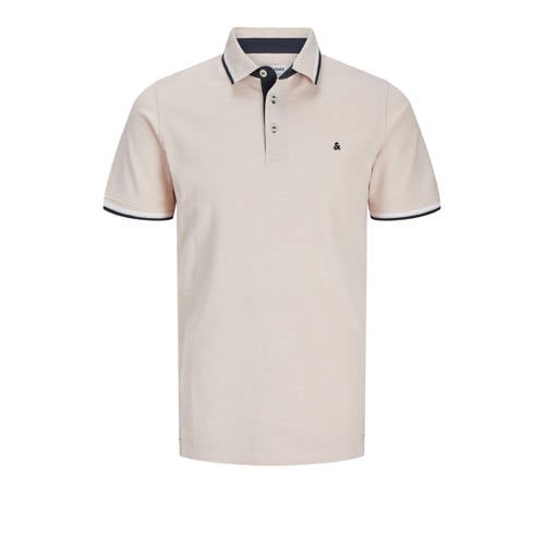 JACK & JONES PLUS SIZE regular polo zalm afbeelding