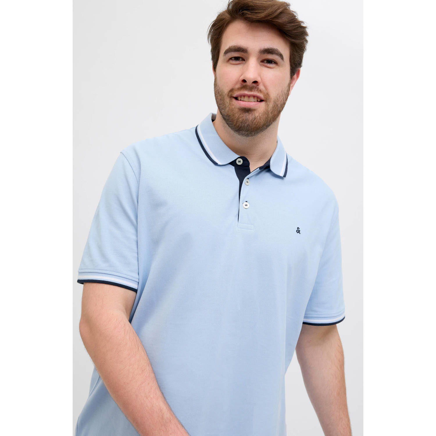 Jack & Jones PlusSize Poloshirt JJEPAULOS POLO SS NOOS PLS