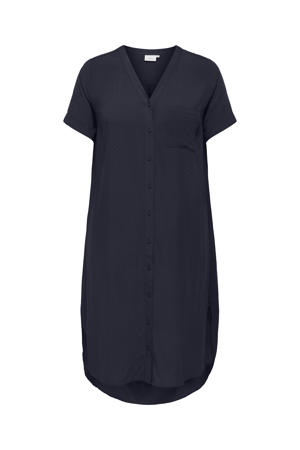 blousejurk donkerblauw