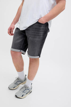 regular denim short black denim