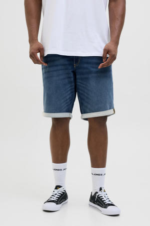 regular denim short medium blue denim