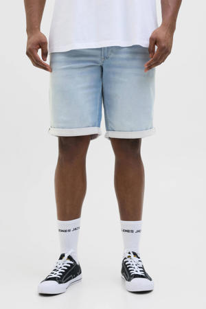 regular denim short light blue denim