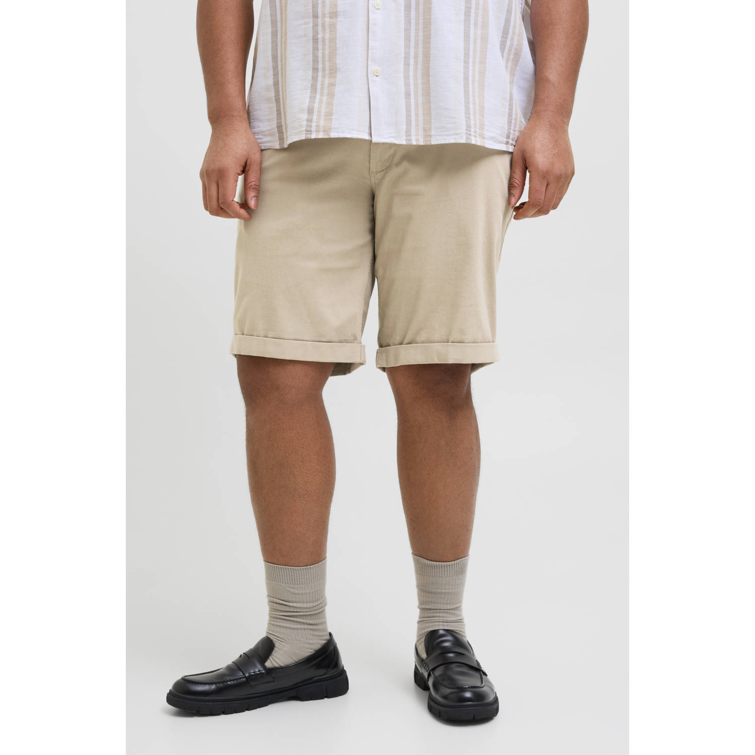 Jack & Jones PlusSize Chino-short JPSTDAVE JJCHINO SHORTS SN AKM PLS