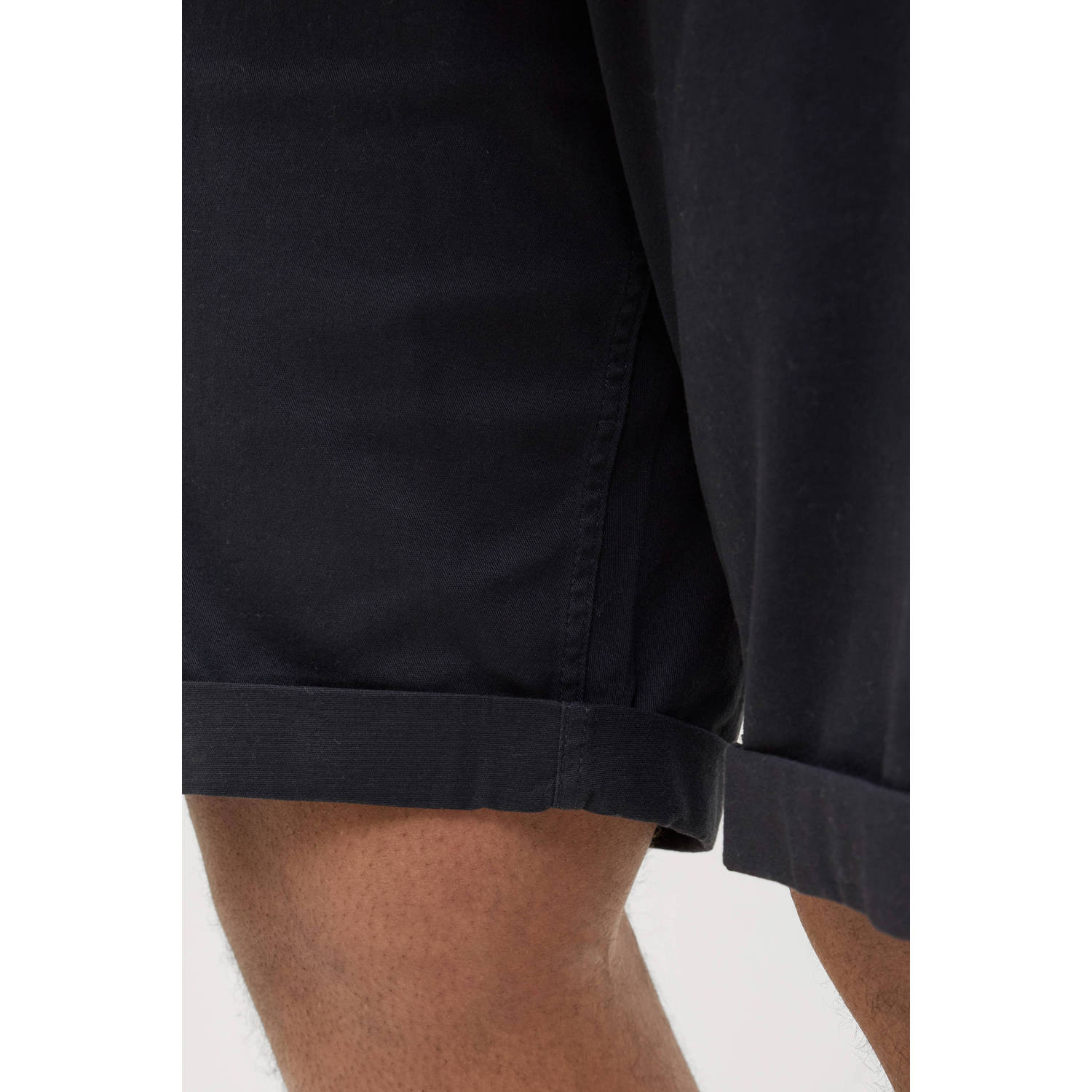 JACK & JONES PLUS SIZE regular chino short donkerblauw