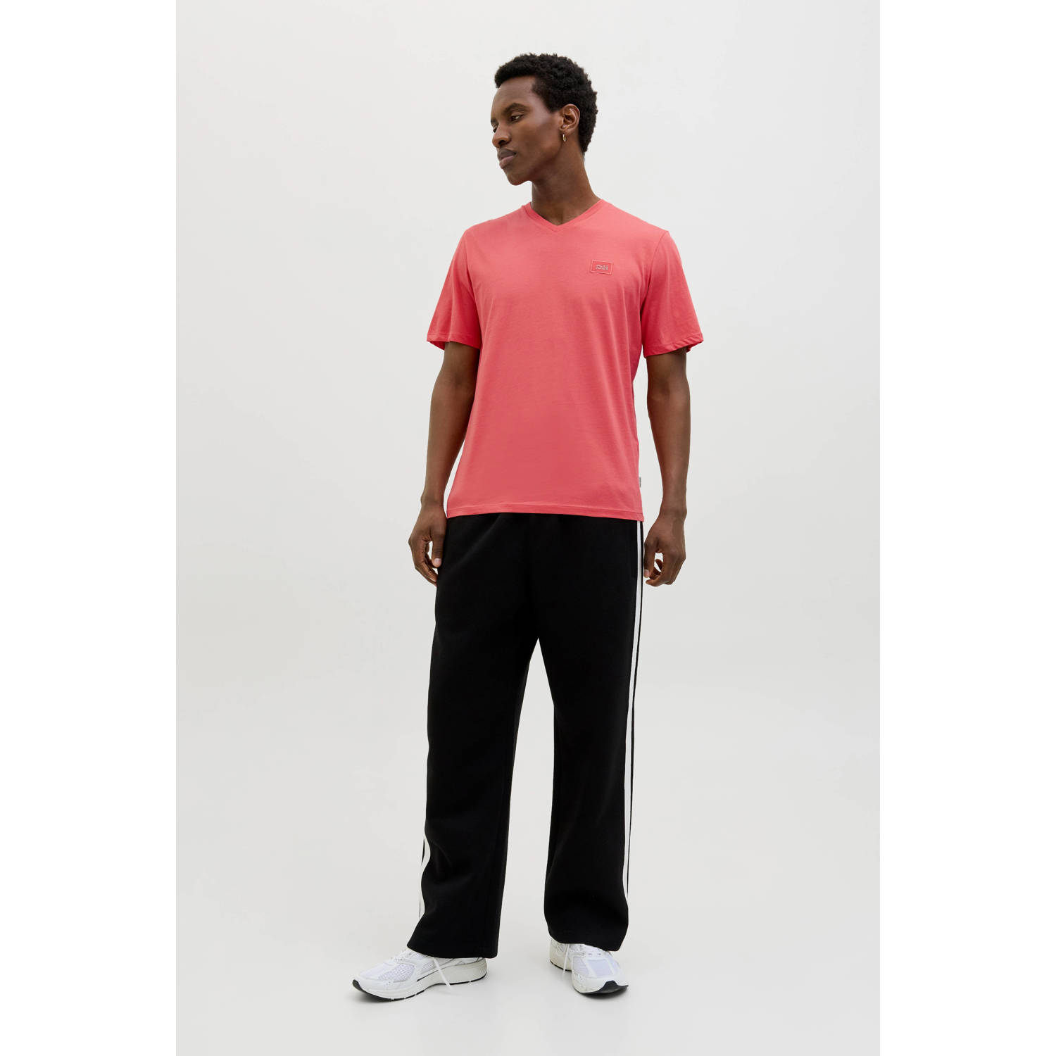 JACK & JONES CORE T-shirt koraalrood
