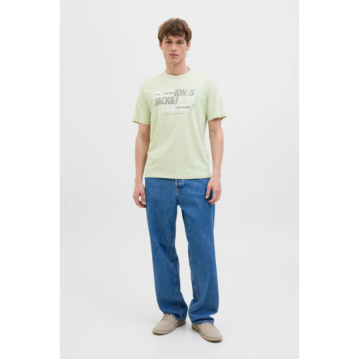 JACK & JONES T-shirt lichtgroen