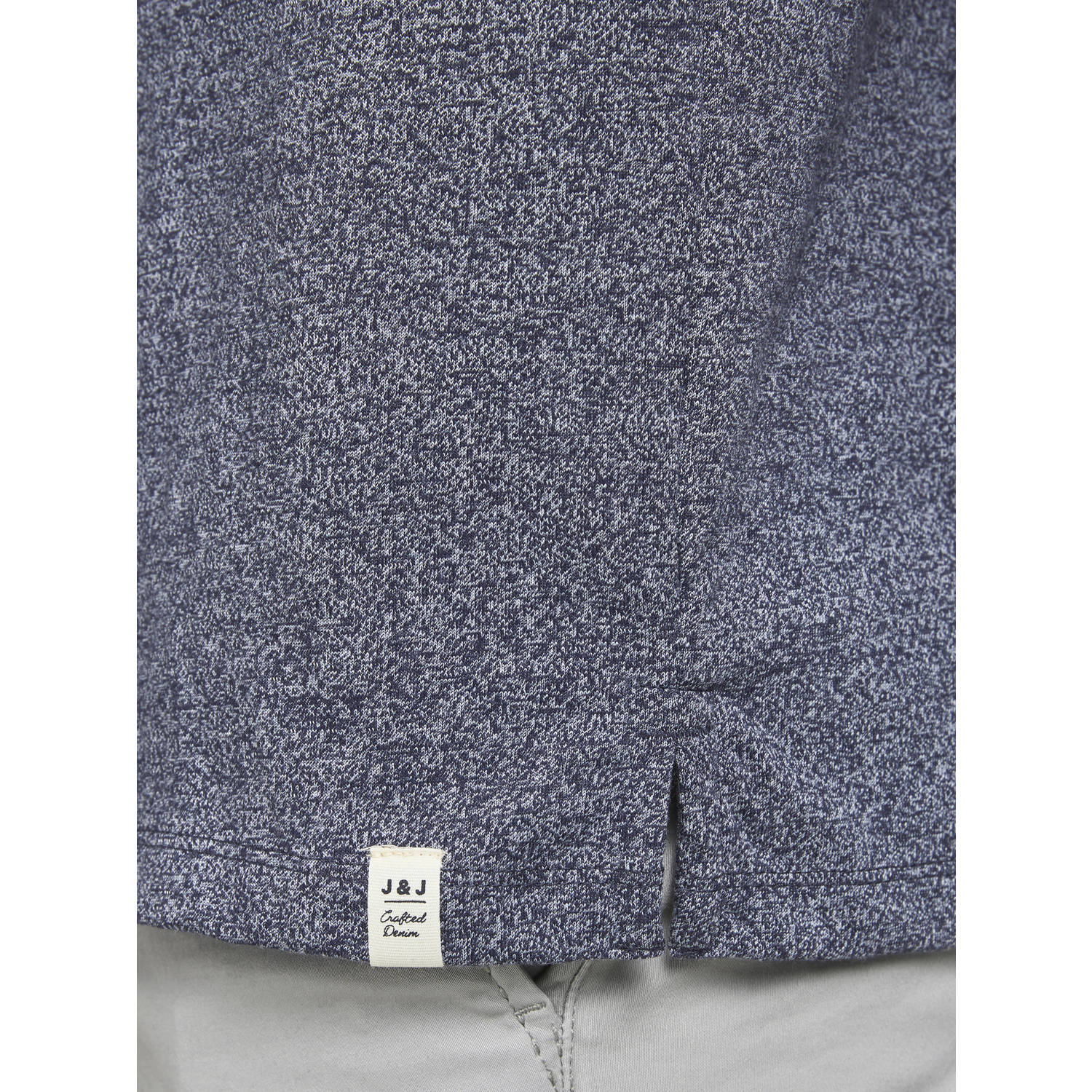 JACK & JONES ORIGINALS regular polo donkerblauw