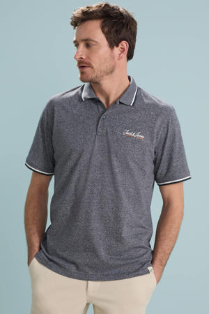 regular polo donkerblauw