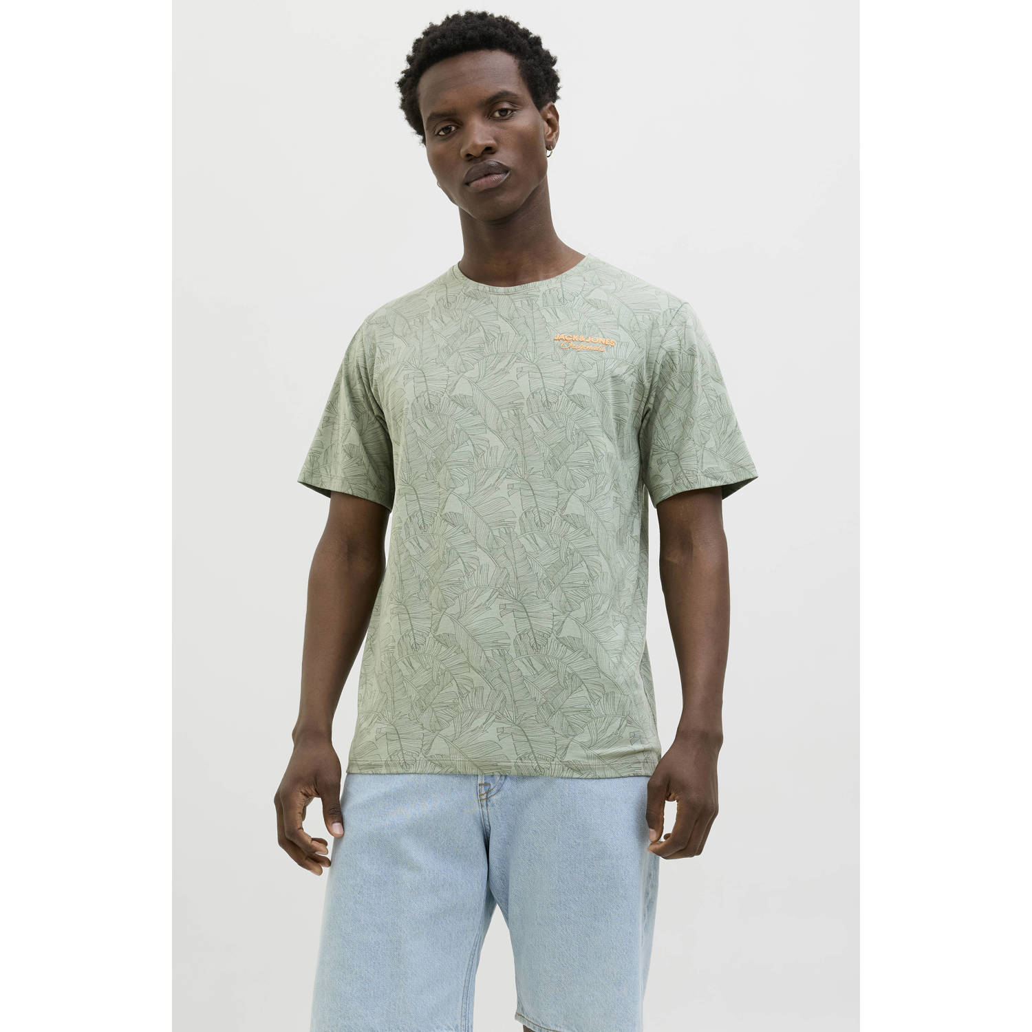 JACK & JONES ORIGINALS T-shirt groen