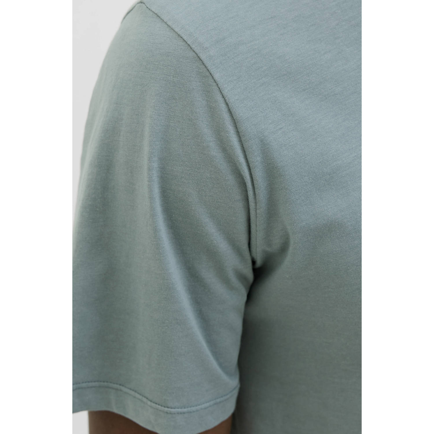 JACK & JONES T-shirt grijsgroen
