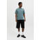 JACK & JONES PREMIUM T-shirt met textuur grijsblauw
