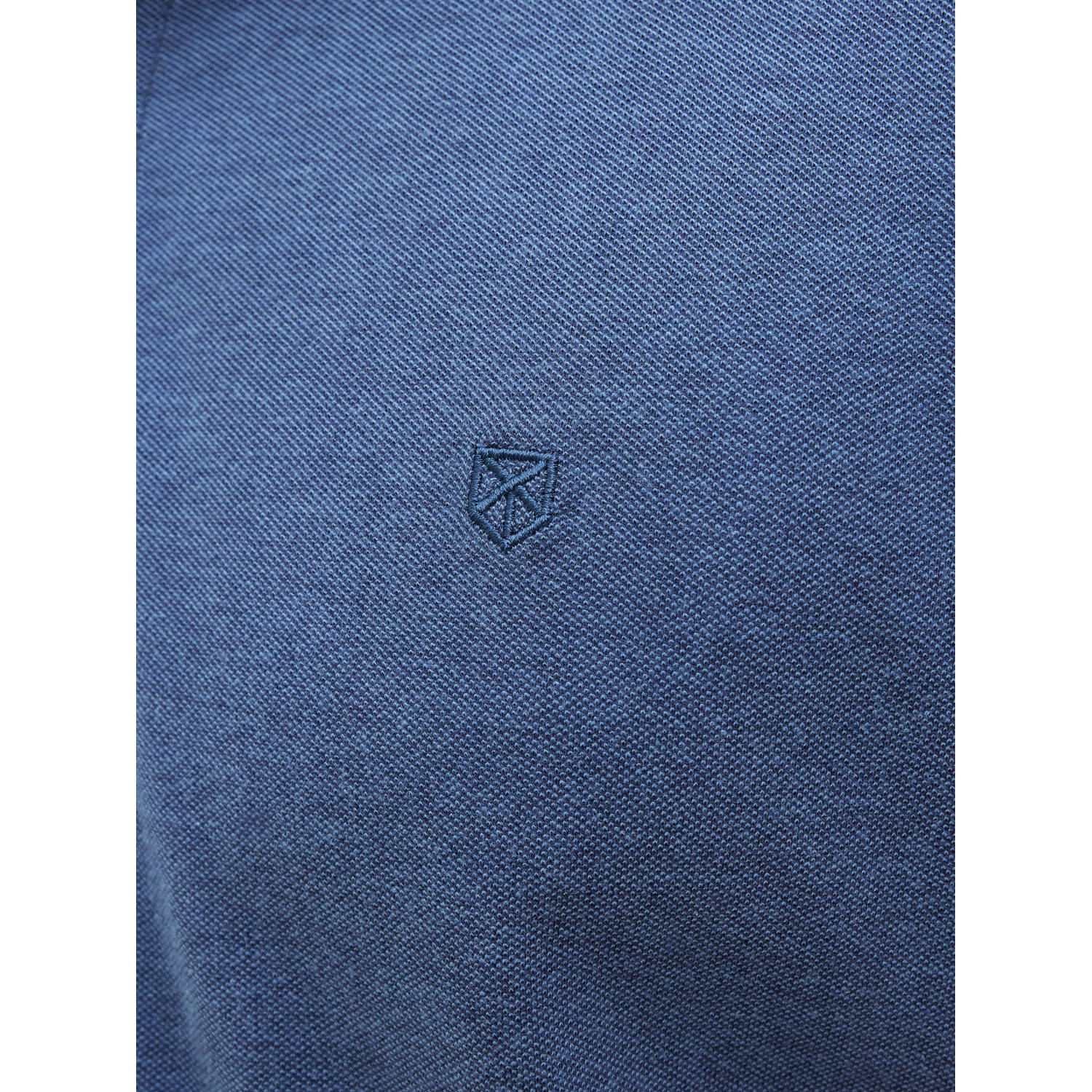 JACK & JONES PREMIUM casual overhemd blauw
