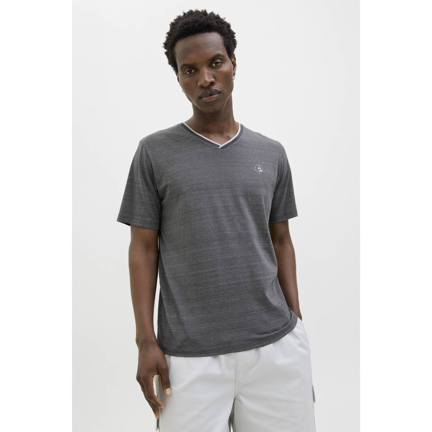 JACK & JONES CORE T-shirt grijs