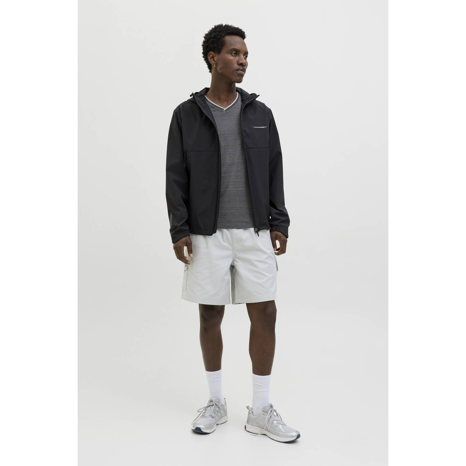 JACK & JONES CORE T-shirt grijs