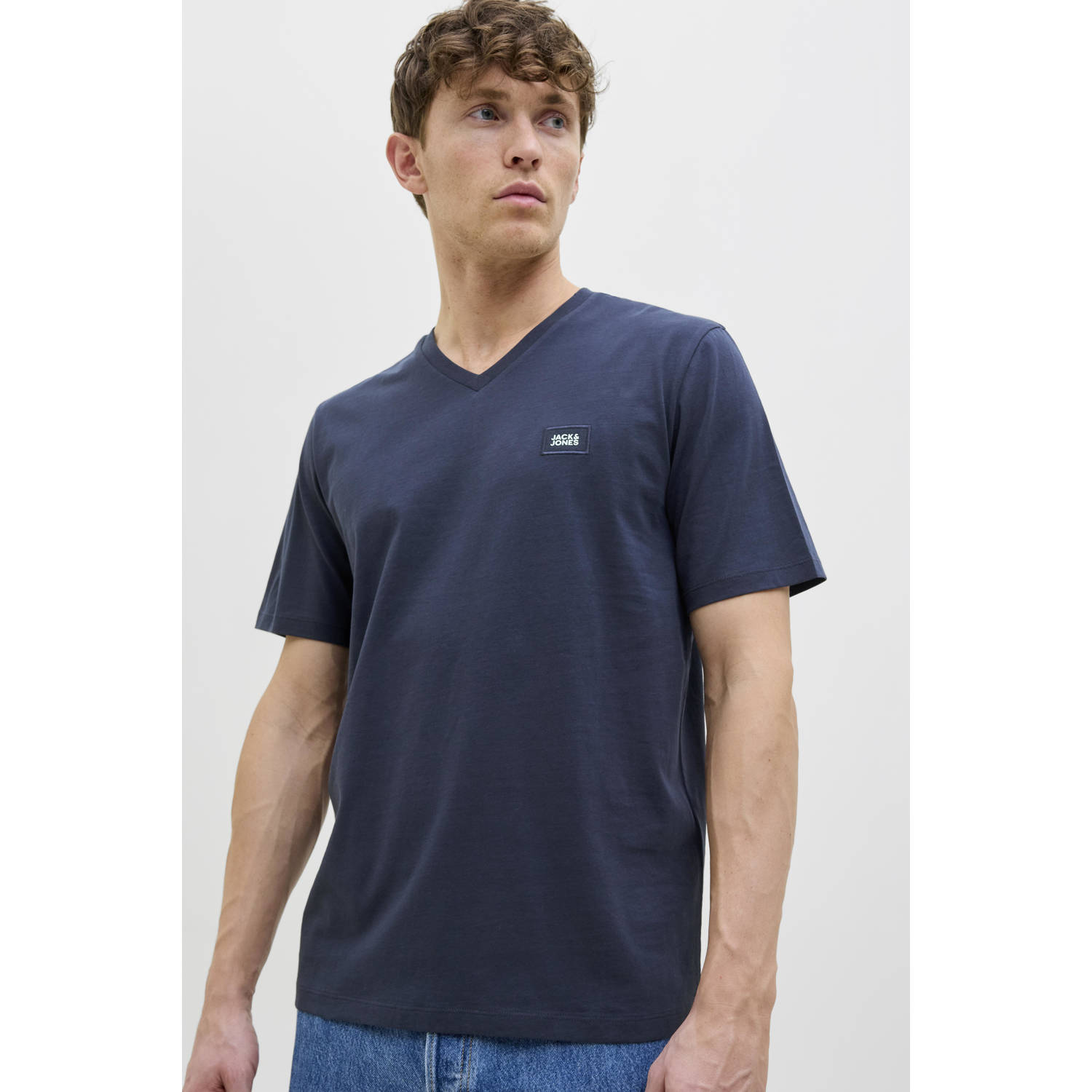 JACK & JONES CORE T-shirt donkerblauw