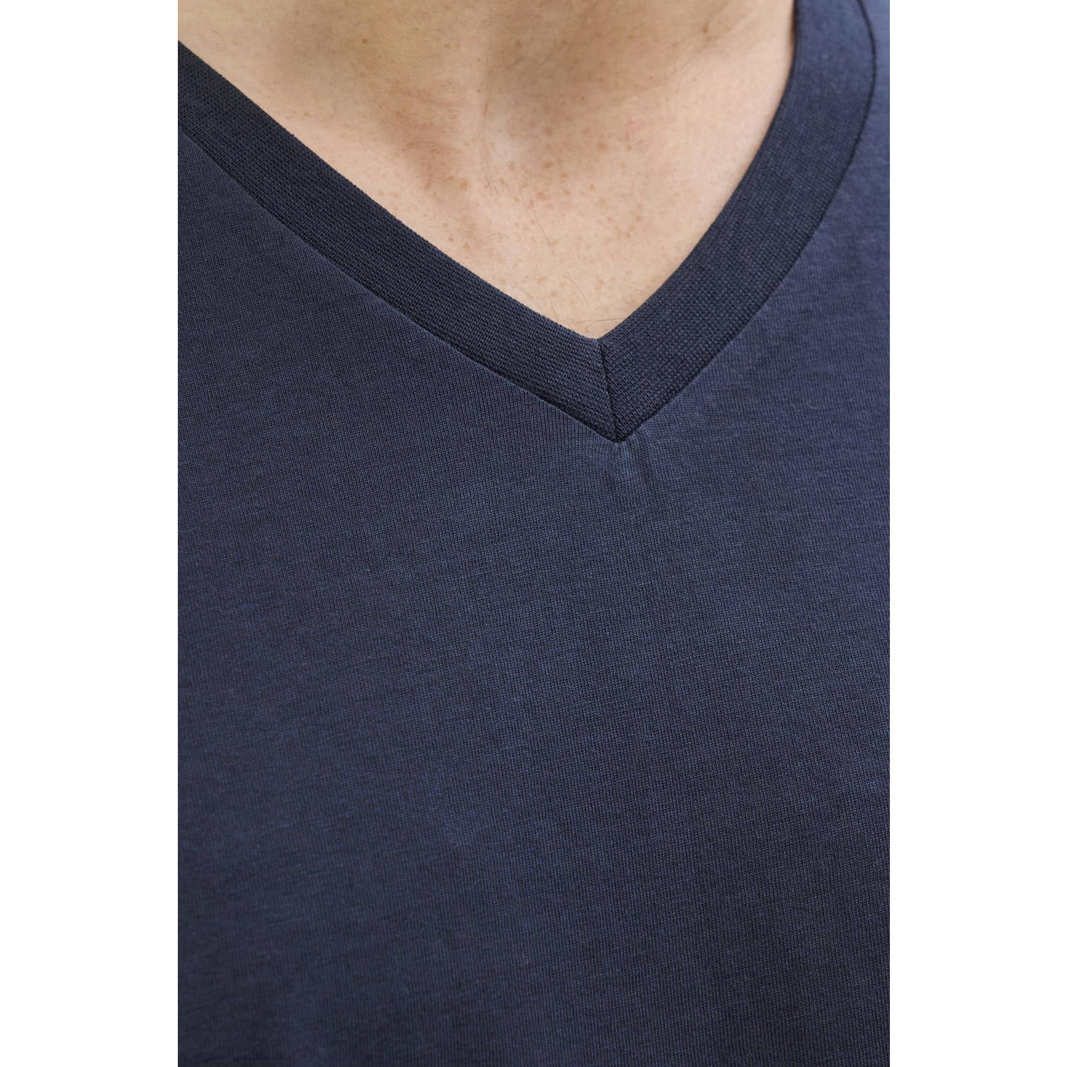 JACK & JONES CORE T-shirt donkerblauw