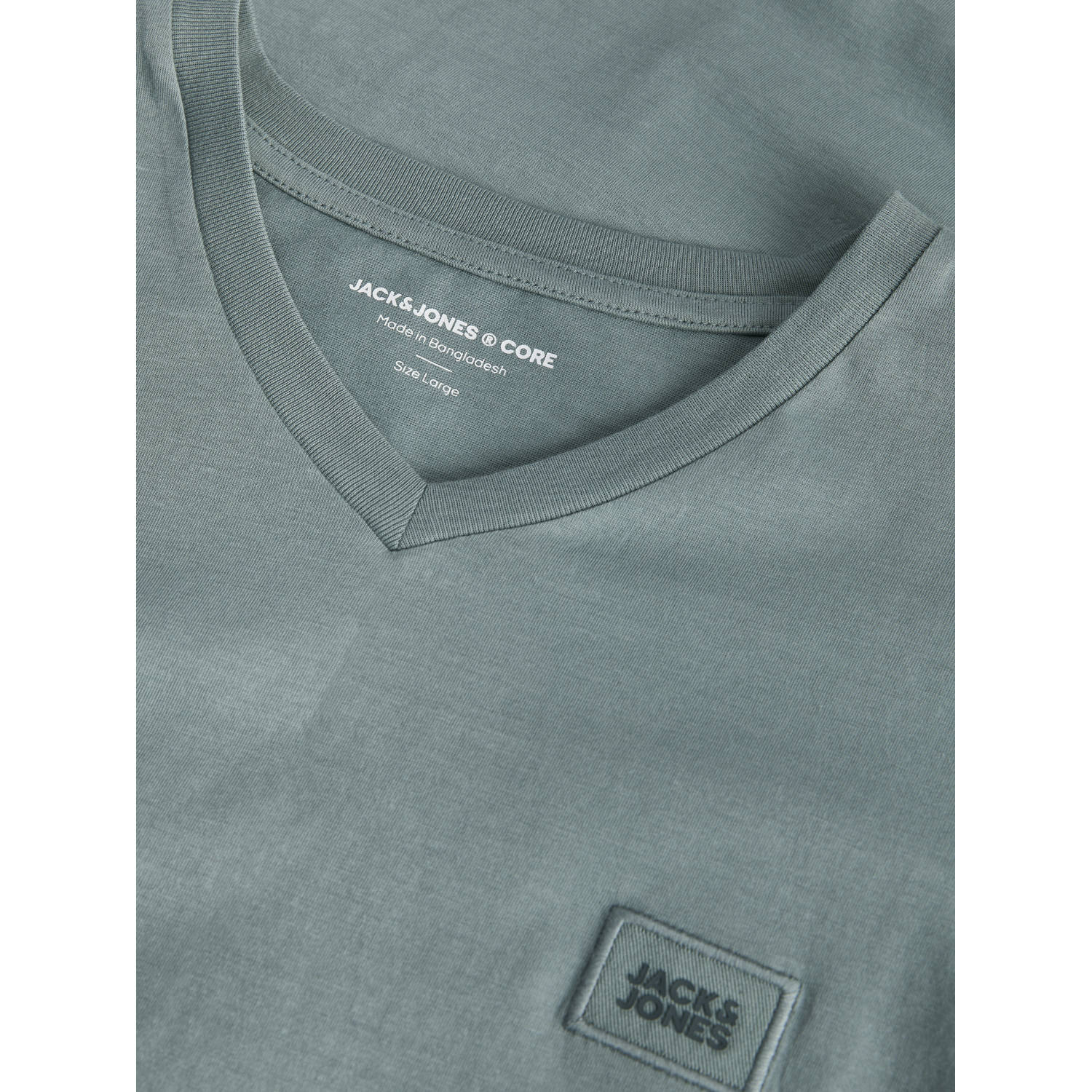 JACK & JONES CORE T-shirt grijsgroen