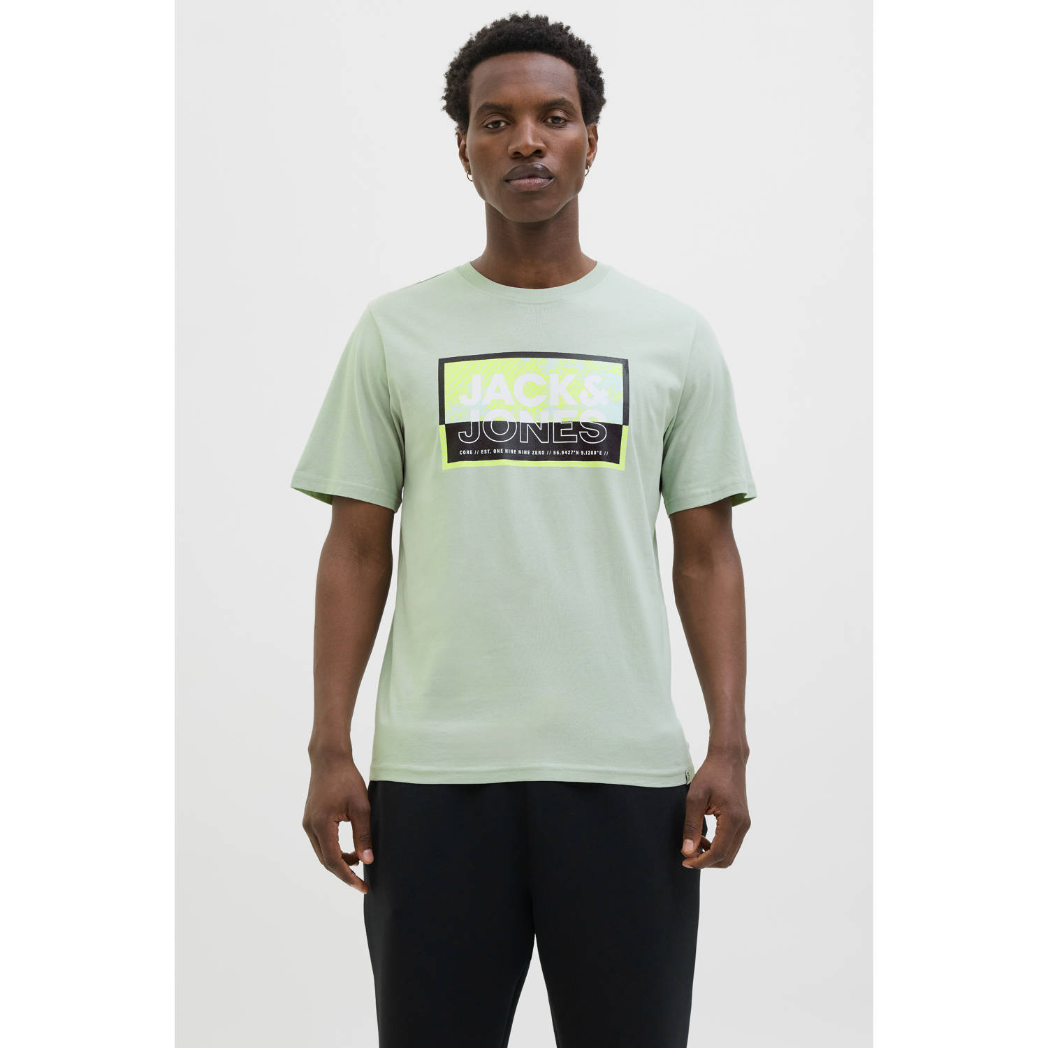 JACK & JONES CORE T-shirt lichtgroen