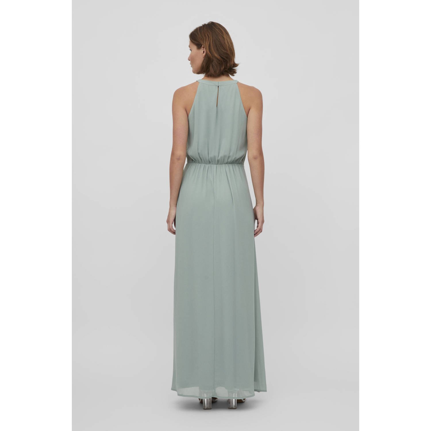 VILA maxi jurk groen